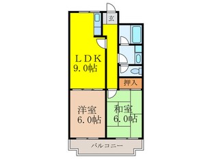 第３丸重グランドハイツの物件間取画像